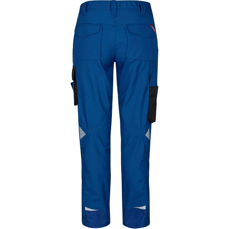 Engel Galaxy dame arbejdsbukser, Surfer Blue/Sort, 34
