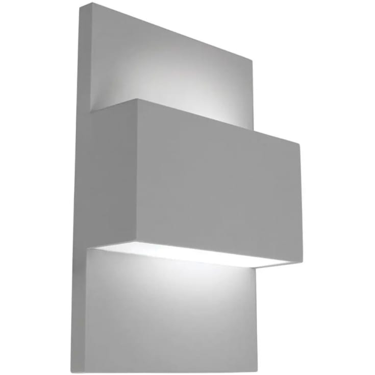 Norlys Geneve 1879 vegglampe, 8,2W, IP 65, dimbar, 3000K, aluminium
