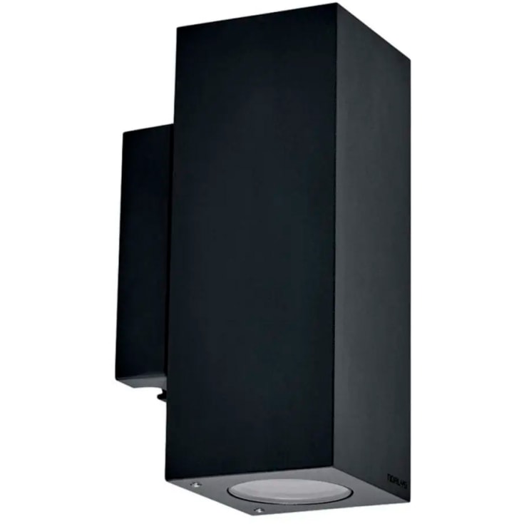 Norlys Sandvik 1731 vegglampe, 2x3,9W, LED 2700K, sort