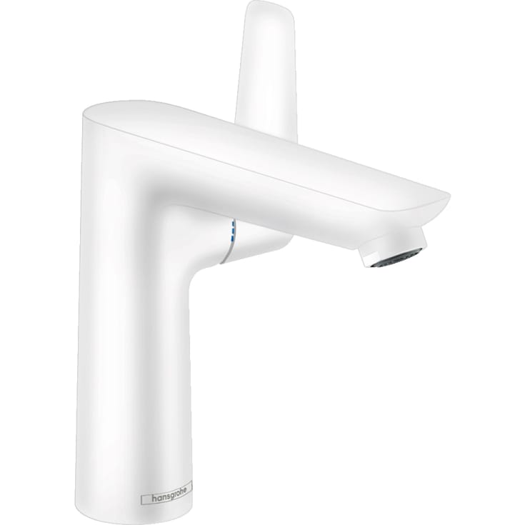 Hansgrohe Talis E servantbatteri 150, med oppløftventil, hvit matt