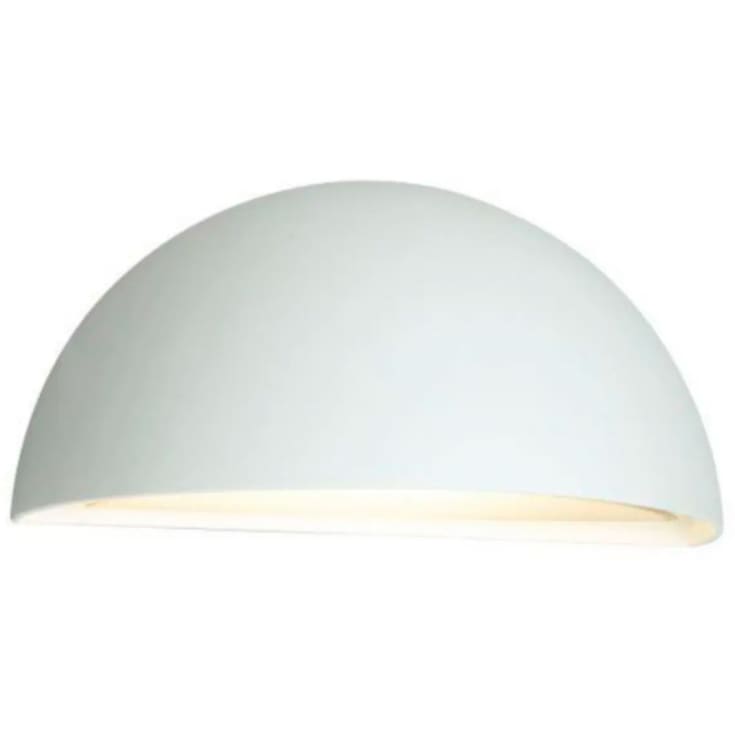Norlys Halden 515 vegglampe, 5,9W, LED, E27, IP65, hvit