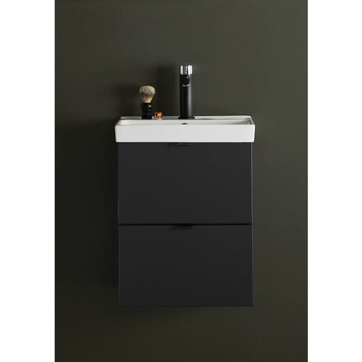 Hafa Neat møbelpakke, 42x50 cm, matt antrasitt