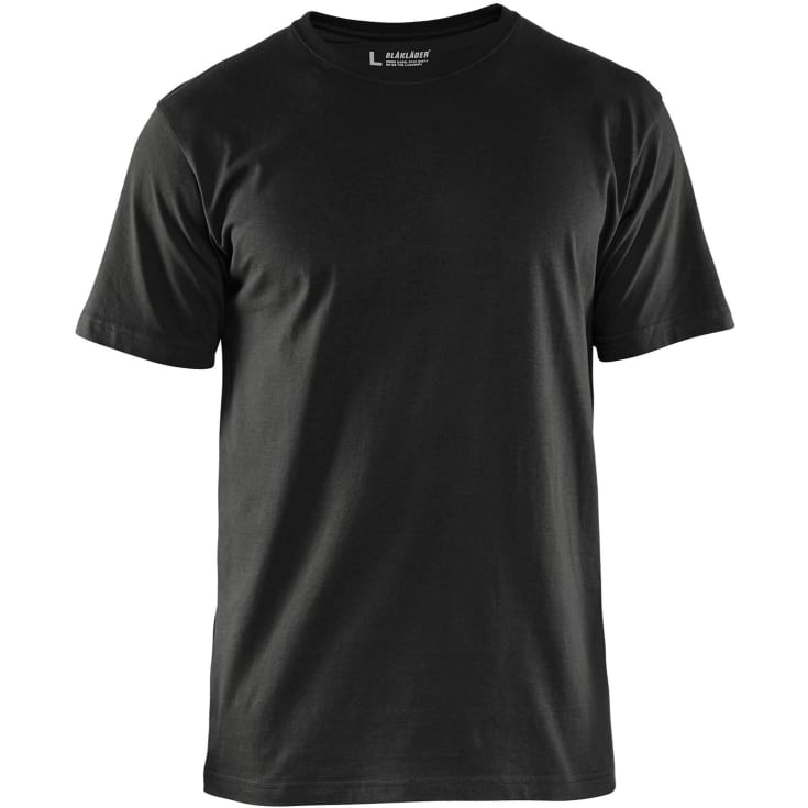 Blåkläder Workwear 3525 t-skjorte, sort, str. 6XL