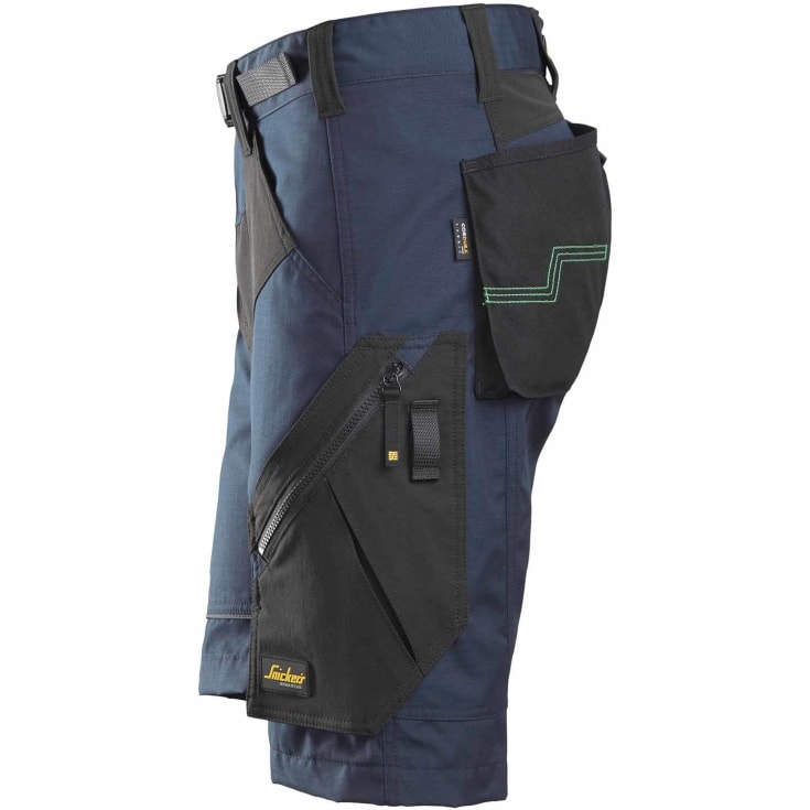 Snickers Flexiwork arbejdsshorts 6914, Navy/Sort, 50