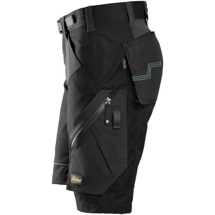 Snickers Flexiwork arbejdsshorts 6914, Sort, 46