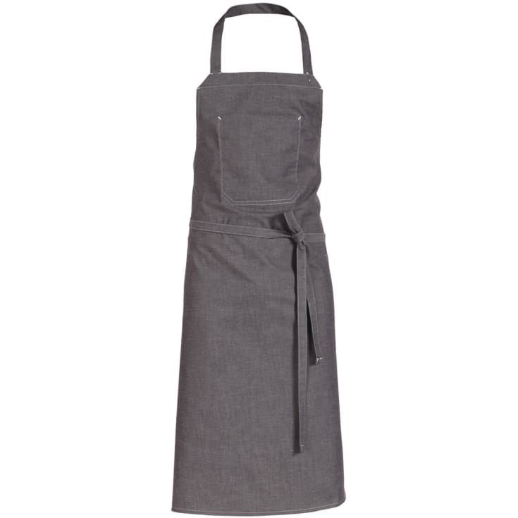 Nybo Workwear smækforklæde med lomme, Grå, ONESIZE