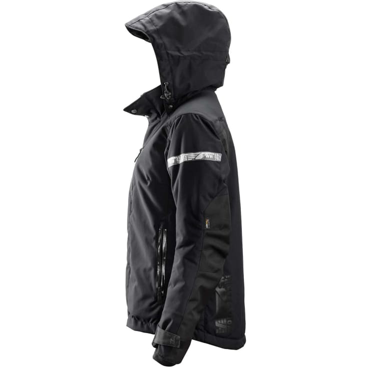 Snickers AllroundWork 37.5® dame vinterjakke 1127, Sort, M