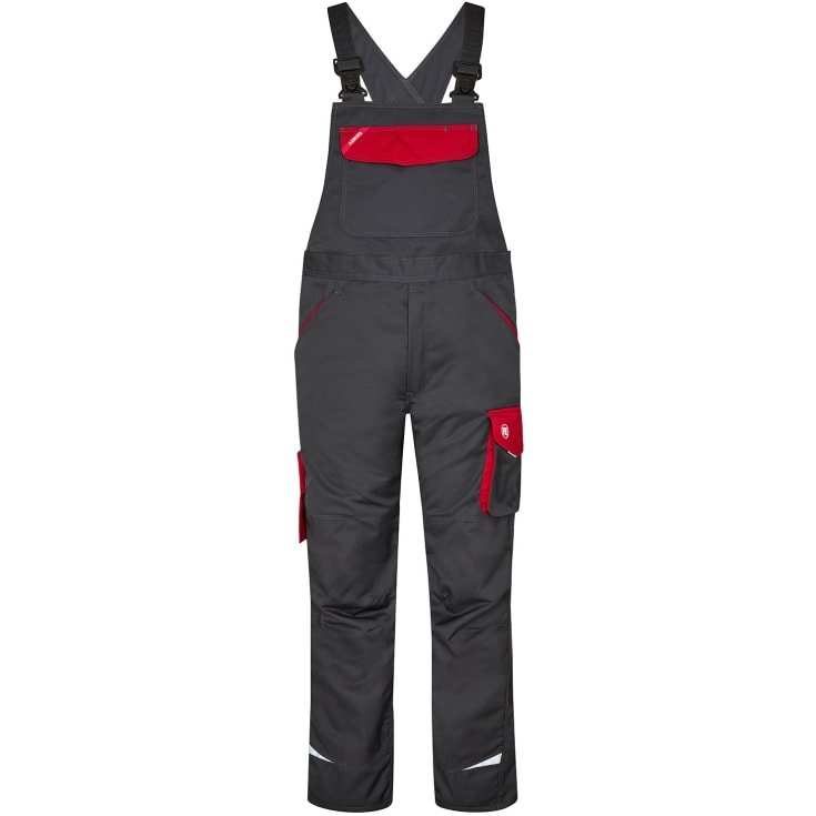 Engel Galaxy Light Overall, Antracitgrå/Tomato Red, 104