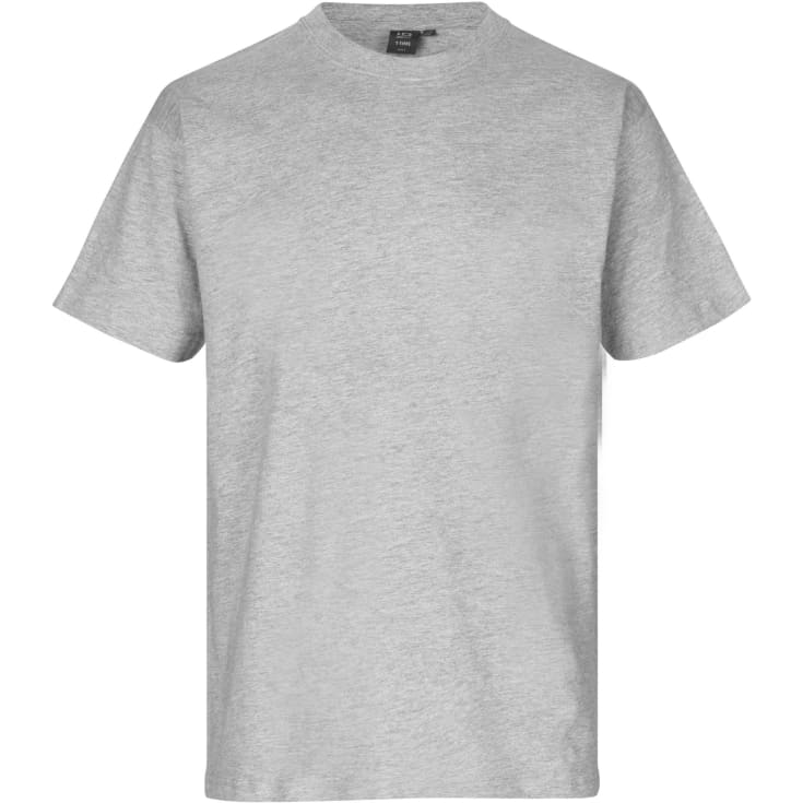 ID T-Time T-shirt, Grå Melange, 3XL