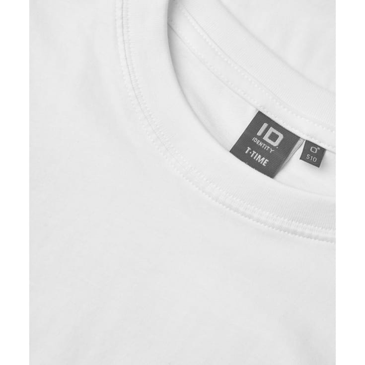 ID T-Time T-shirt, Hvid, S