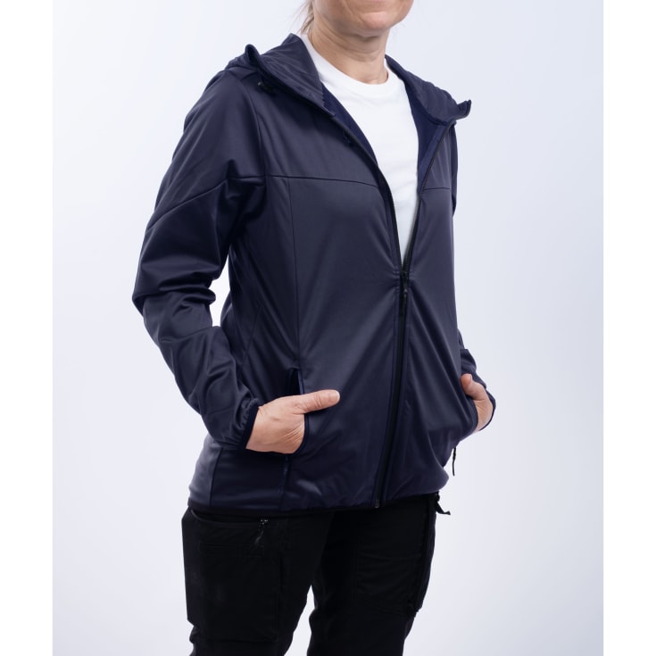 Pitch Stone dame softshelljakke, Navy, L