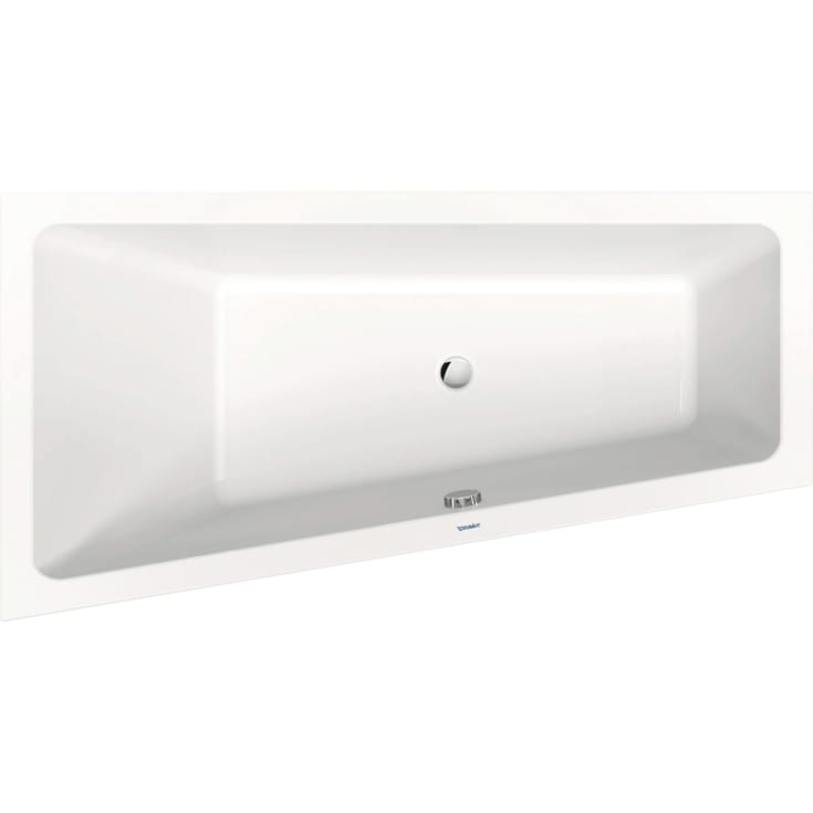 Duravit No.1 badekar for innbygging, 160x85 cm, hvit