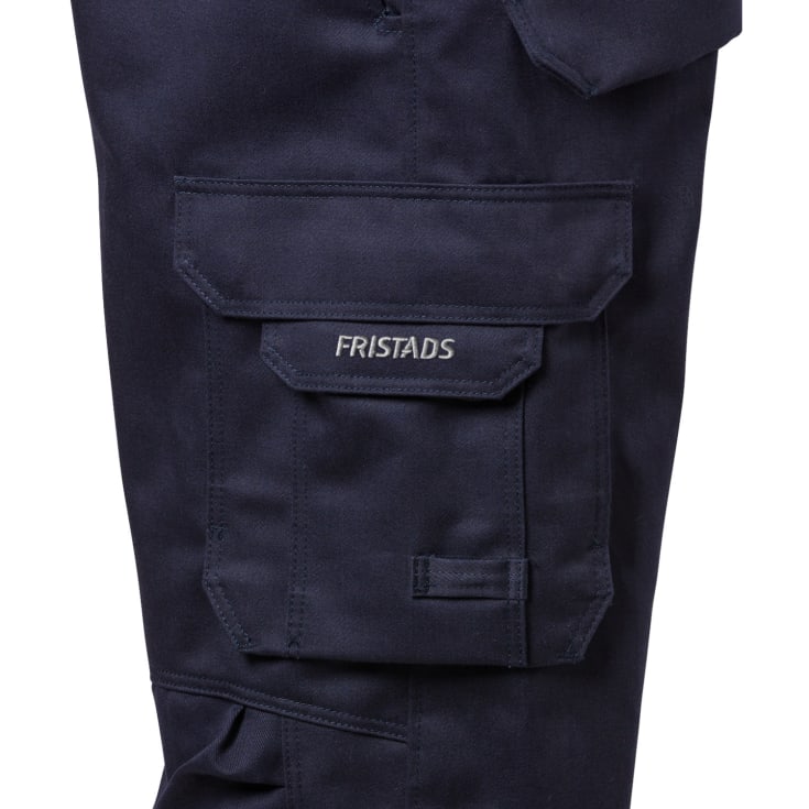 Fristads Flame kedeldragt 8084, Hi-Vis gul/marine, XL