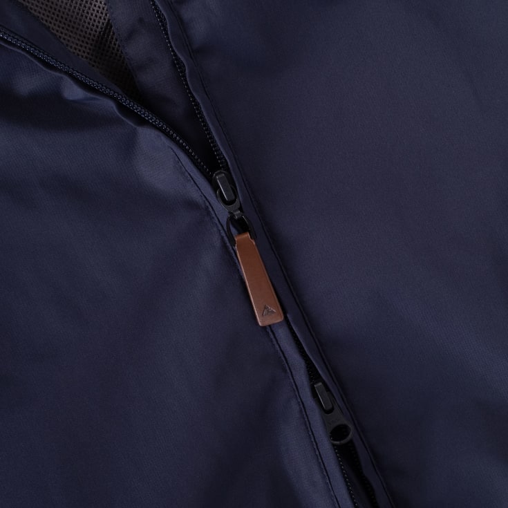 Pitch Stone Crossover regnjakke dame, marineblå, str. 4XL