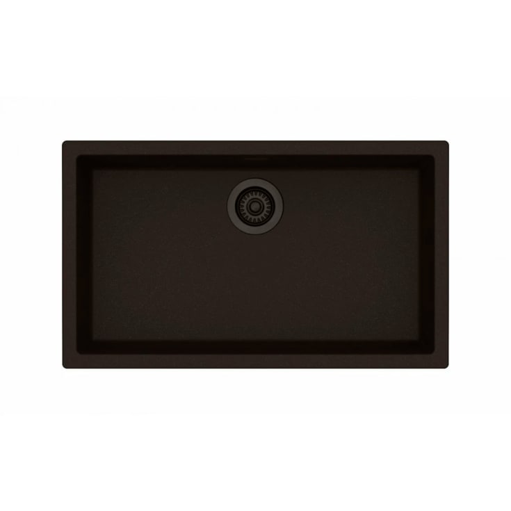 Reginox Amsterdam 72 kjøkkenvask, 780x460 mm, black silvery
