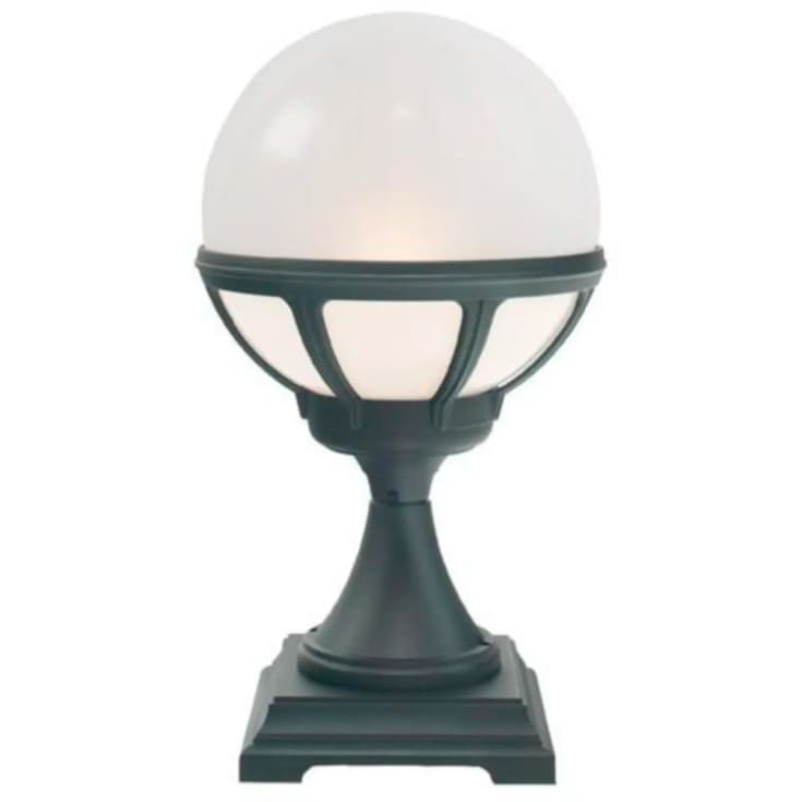 Norlys Bolgona 313 portstolpe, LED max 9W, E27, IP54, sort