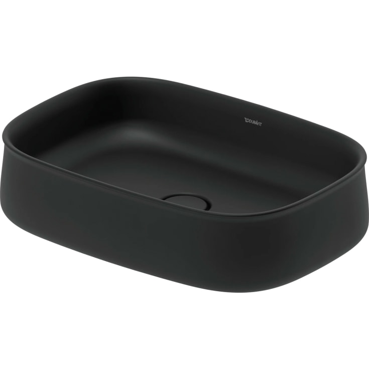 Duravit Zencha toppmontert servant, 55x39 cm, antrasitt