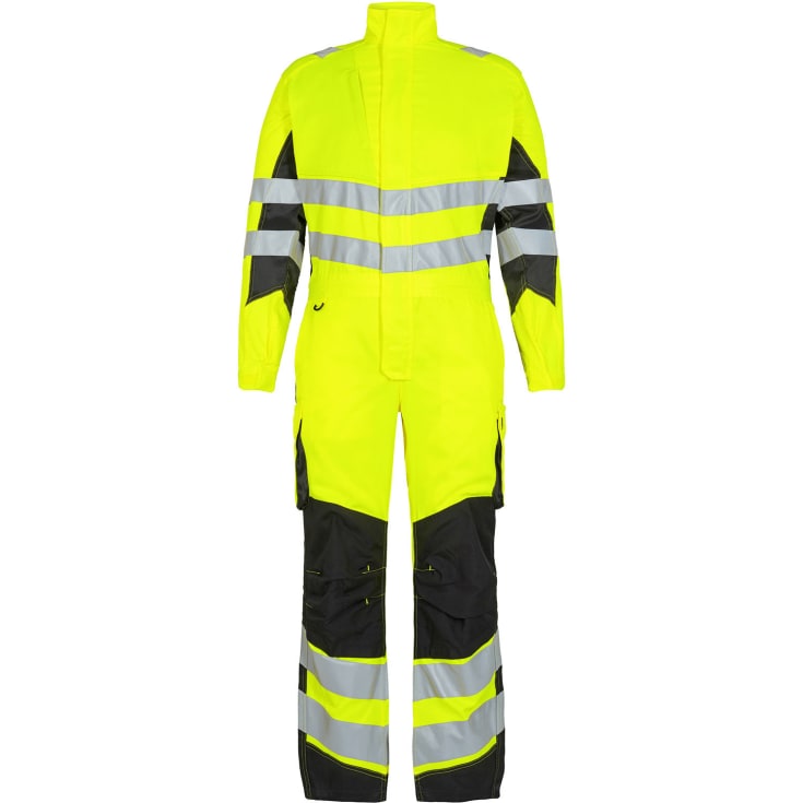 Engel Safety Light kedeldragt, Hi-vis Gul/Sort, 2XL