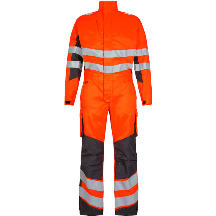 Engel Safety Light kedeldragt, Hi-vis orange/Grå, 3XL