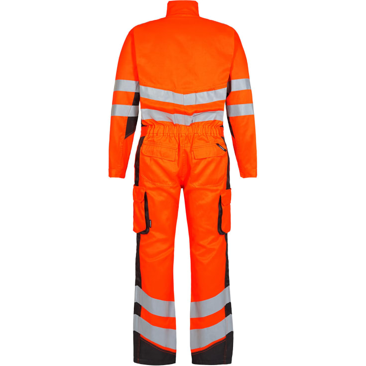 Engel Safety Light kedeldragt, Hi-vis orange/Grå, 3XL