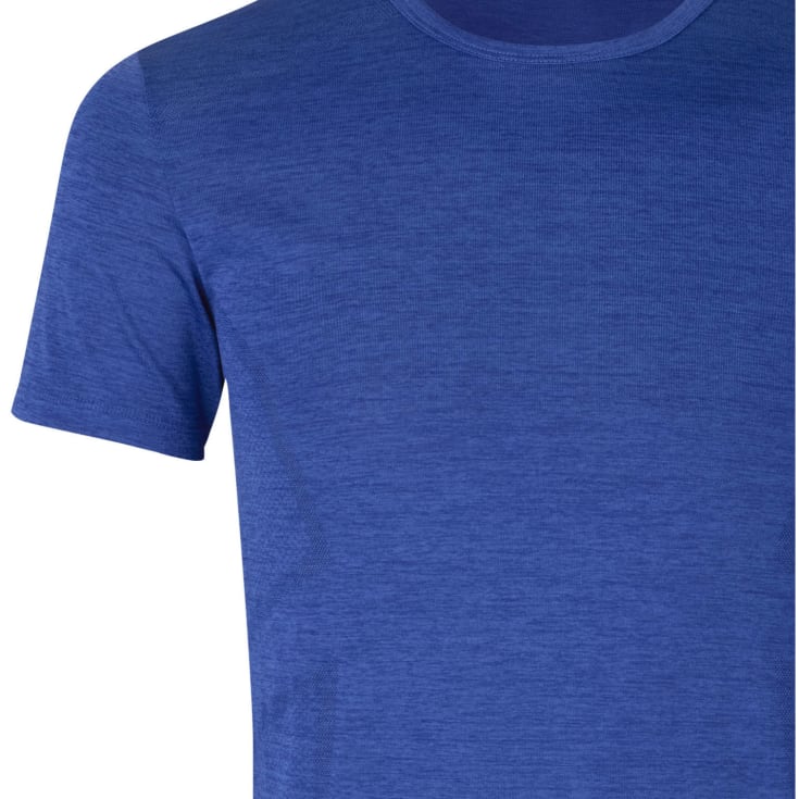 GEYSER seamless T-shirt, Kongeblå melange, XS