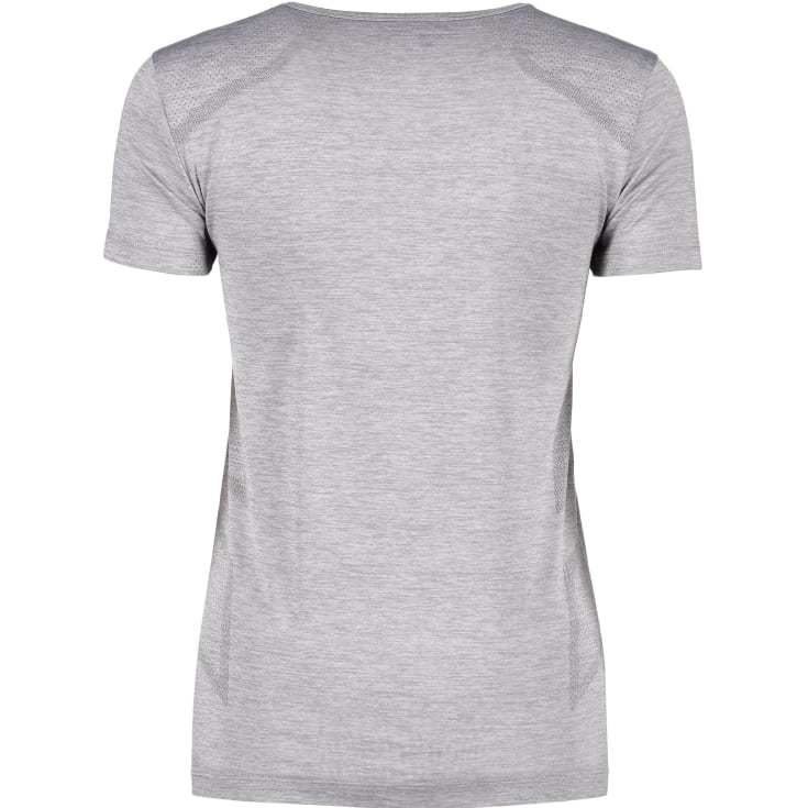 GEYSER Seamless dame T-shirt, Grå Melange, XS