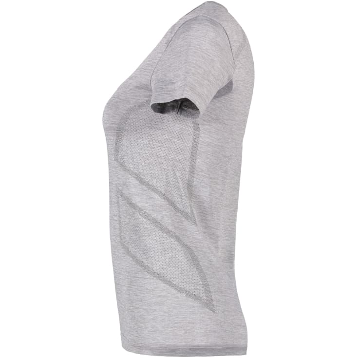 GEYSER Seamless dame T-shirt, Grå Melange, XS