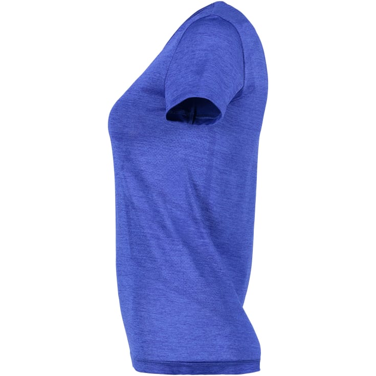 GEYSER Seamless dame T-shirt, Kongeblå melange, S