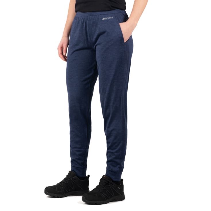 GEYSER seamless sporty dame joggingbukser, Navy melange, XS