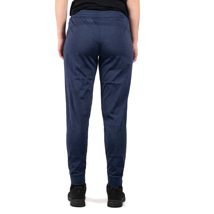 GEYSER seamless sporty dame joggingbukser, Navy melange, XS