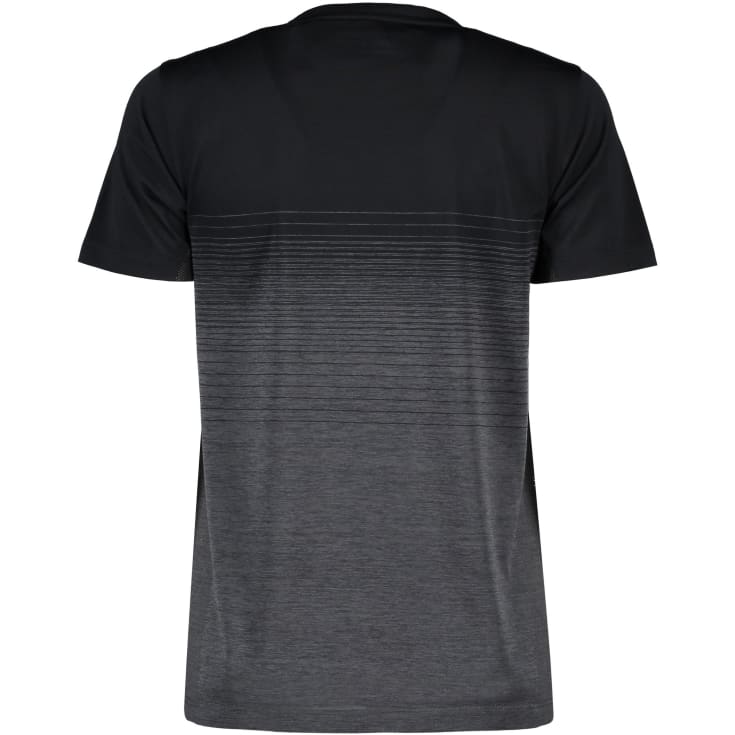 GEYSER seamless stribet dame T-shirt, Sort, S