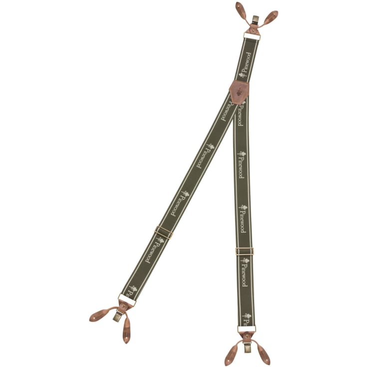 Pinewood Logo 2.0 seler, Dark Olive, ONESIZE