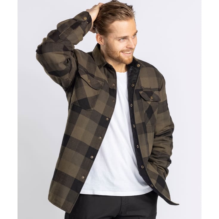 Pinewood Canada Classic 2.0 foret skovmandsskjorte, Grøn/Sort, L