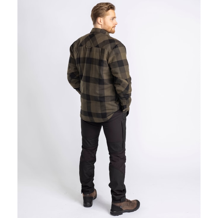 Pinewood Canada Classic 2.0 foret skovmandsskjorte, Grøn/Sort, L