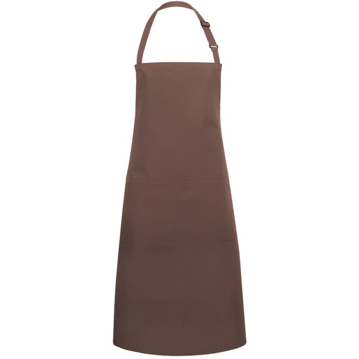 Karlowsky Basic forkle med lommer, brun, onesize