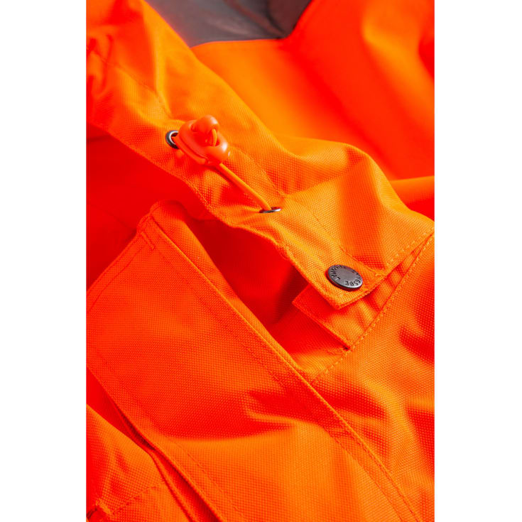 Lyngsøe skaljakke, Hi-Vis Orange/Sort, 5XL