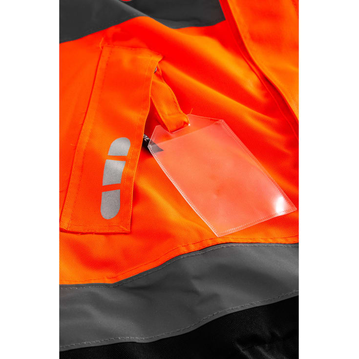 Lyngsøe skaljakke, Hi-Vis Orange/Sort, 5XL