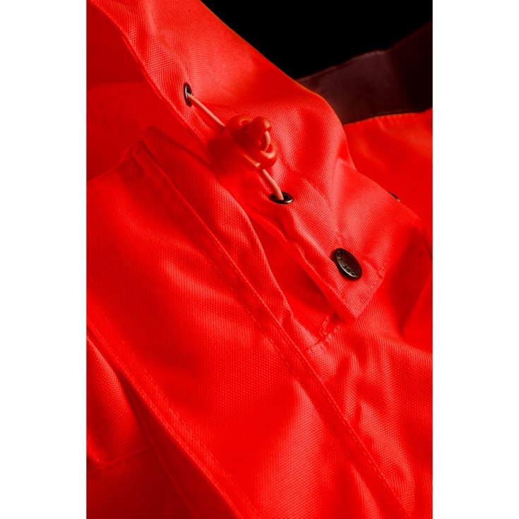 Lyngsøe skaljakke, Hi-Vis rød/sort, L