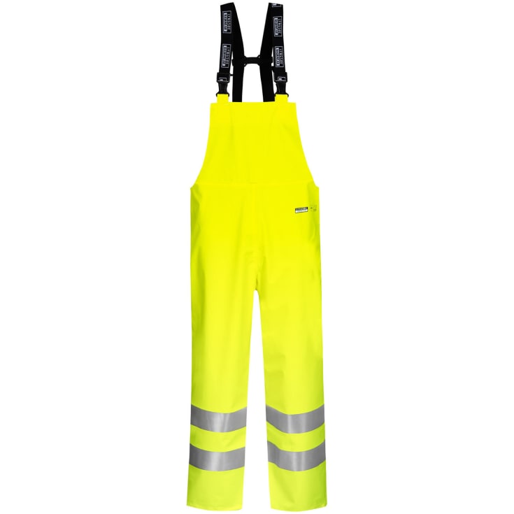 Lyngsøe PU regnoveralls, Hi-Vis Gul, 2XL