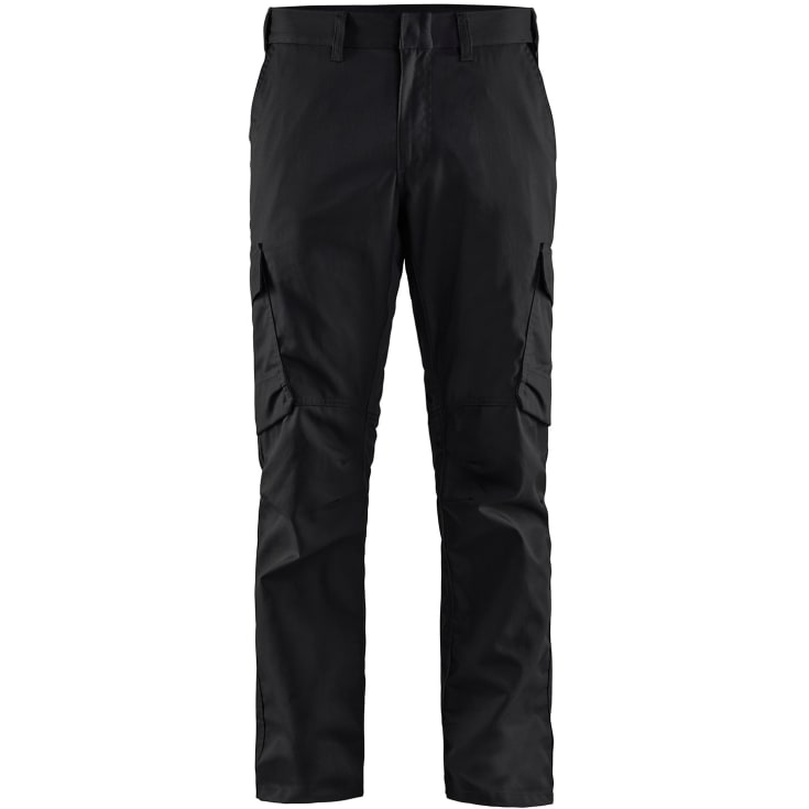 Blåkläder Workwear 1444 servicebukser med 2-vejs stretch, sort, str. D124