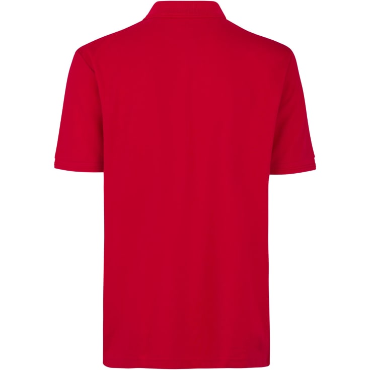 ID PRO Wear Polo T-shirt med brystlomme, Rød, L