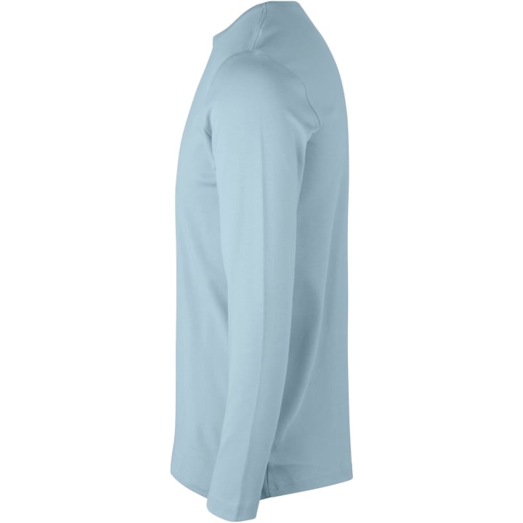 ID Interlock langærmet T-shirt, Light blue, M