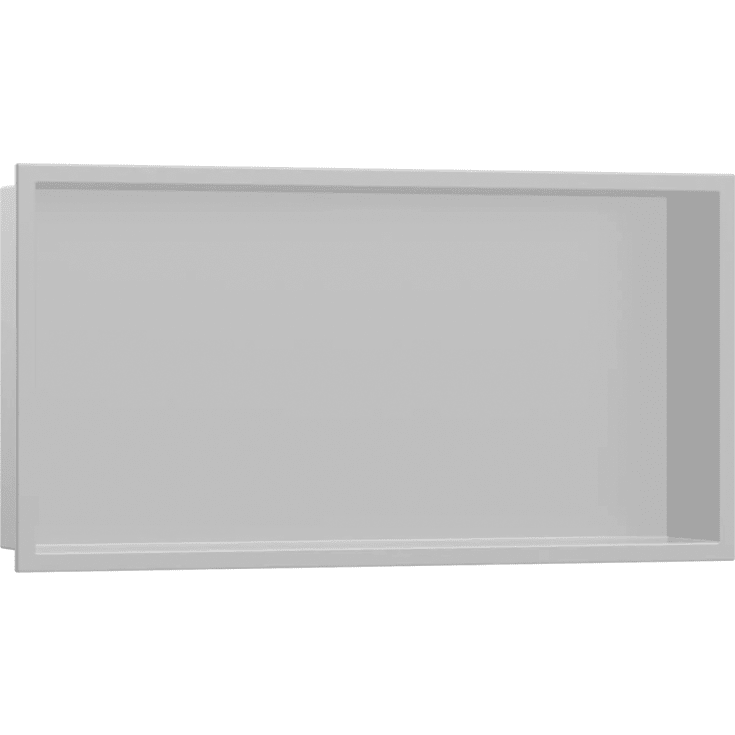 Hansgrohe innbyggingshylle, 69x39 cm, grå