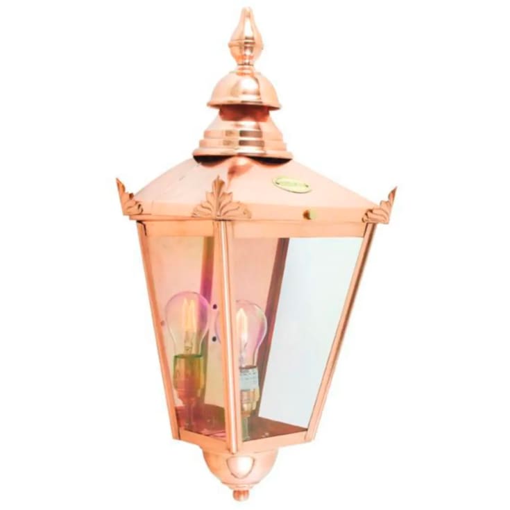 Norlys Chelsea 950 vegglampe, LED max 11W, E27, IP44, kobber