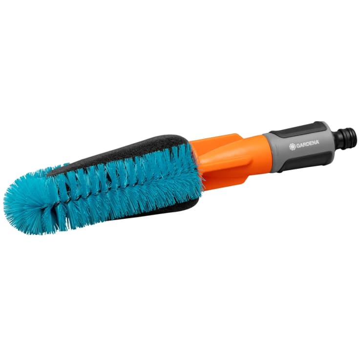 Gardena Cleansystem sykkelbørste, vanntilkobling, justerbar vannmengde