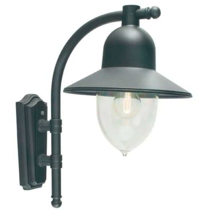 Norlys Como 370 vegglampe, LED max 9W, E27, IP54, sort