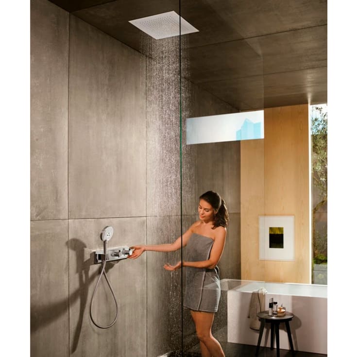 Hansgrohe RainSelect termostat, med 2 uttak, krom