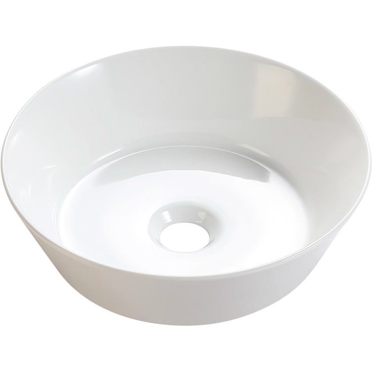 Bathco Volta toppmontert servant, 42x42 cm, hvit