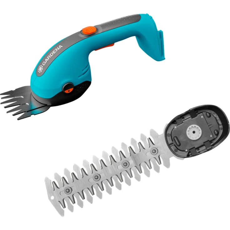 Gardena PowerCut gresstrimmer, batteridrevet, utskiftbare kniver, 8 cm