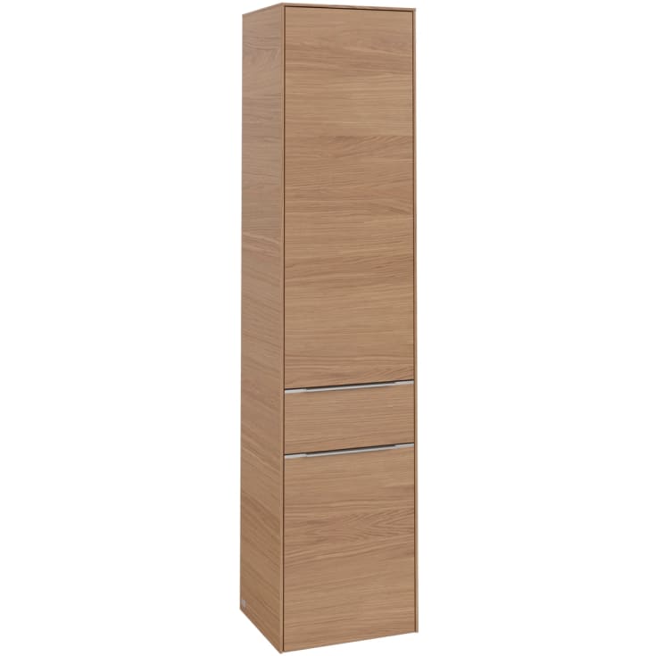 Villeroy & Boch Subway 3.0 høyskap, 40x171 cm, eik